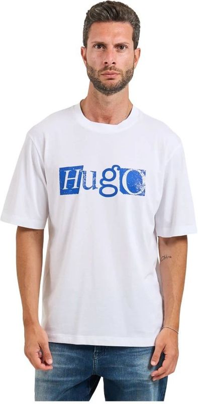 HUGO - Nugix - T-shirt - Wit - Katoen