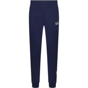 Emporio Armani Ea7, Heren, Broeken, Blauw, Maat: 3XL