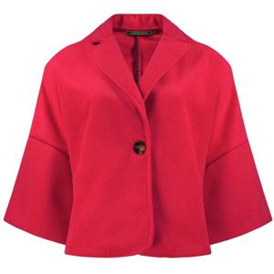 Lizzy & Coco, Dames, Jassen, Rood, Maat: M Leer,
