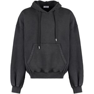 Off White, Heren, Sweatshirts & Hoodies, Grijs, Maat: XS Katoen,