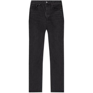 Saint Laurent, Heren, Jeans, Zwart, Maat: W36 Katoen,