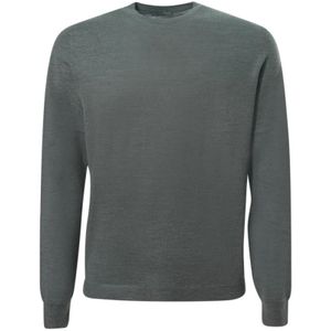 Drumohr, Heren, Truien, Grijs, Maat: M Wol,