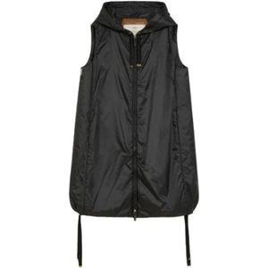 Max Mara, Dames, Jassen, Zwart, Maat: XL