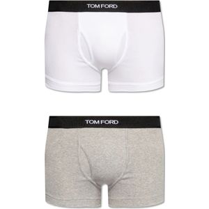 Tom Ford, Heren, Ondergoed, Grijs, Maat: XS Katoen,