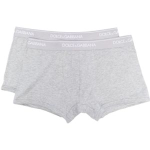 Dolce & Gabbana, Heren, Ondergoed, Grijs, Maat: L Jersey,