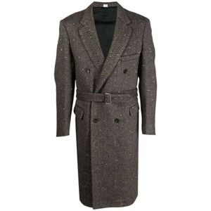 Winnie NY, Heren, Mantels, Veelkleurig, Maat: M Wol,