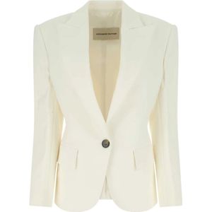 Alexandre Vauthier, Dames, Jassen, Wit, Maat: XS Viscose,