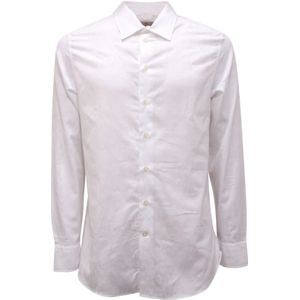 Etro, Heren, Overhemden, Wit, Maat: XL Katoen,