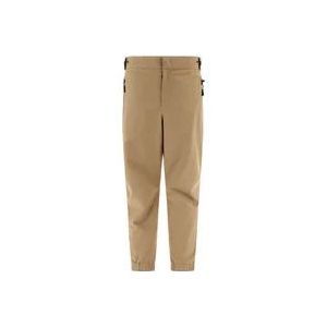 Moncler Grenoble Gore-Tex Polyester Broek , Beige , Heren , Maat: M