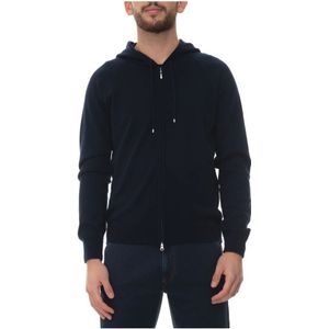 Gran Sasso, Heren, Truien, Blauw, Maat: M Kasjmier,