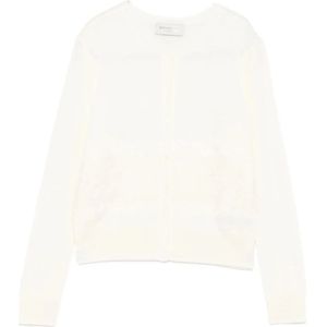 Ermanno Scervino, Dames, Truien, Wit, Maat: XS