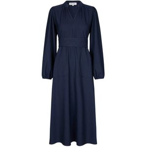 Lollys Laundry, Dames, Jurken, Blauw, Maat: XS Viscose,