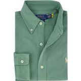 Polo Ralph Lauren - Overhemd - Mintgroen - Katoen - Lange Mouw