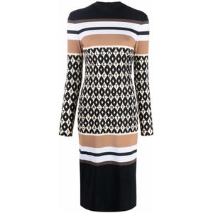 Valentino, Dames, Jurken, Veelkleurig, Maat: S