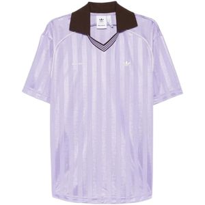 Adidas, Heren, Sport, Paars, Maat: L Poliester,