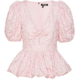 Rotate Birger Christensen, Dames, Blouses & Shirts, Roze, Maat: S