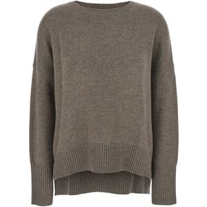 Lisa Yang, Dames, Truien, Grijs, Maat: M Kasjmier,