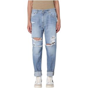 Dondup, Heren, Jeans, Blauw, Maat: W31 Katoen,