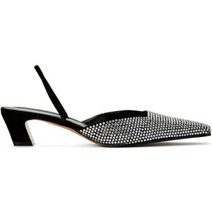 Khaite, Dames, Schoenen, Zwart, Maat: 38 EU Suède,