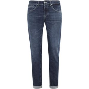 Dondup, Heren, Jeans, Blauw, Maat: W40 Denim,