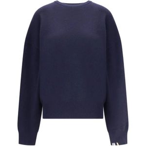 Extreme Cashmere, Dames, Truien, Blauw, Maat: ONE Size Kasjmier,