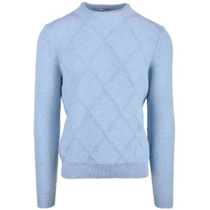 Malo, Heren, Truien, Blauw, Maat: S Wol,