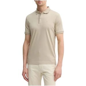 Calvin Klein, Heren, Tops, Beige, Maat: XS Katoen,