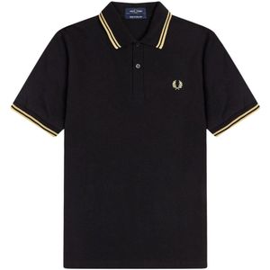 Fred Perry, Heren, Tops, Zwart, Maat: XS Katoen,
