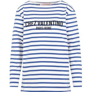 Valentino, Dames, Tops, Veelkleurig, Maat: XS Katoen,