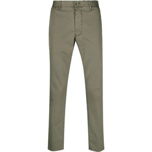 Incotex, Heren, Broeken, Groen, Maat: W34 Katoen,