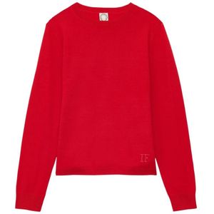 Ines de la Fressange Paris, Dames, Truien, Rood, Maat: M Wol,