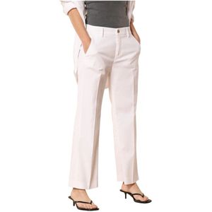 Mason's, Dames, Broeken, Wit, Maat: 3XS Katoen,