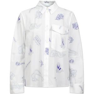 Baum und Pferdgarten, Dames, Blouses & Shirts, Veelkleurig, Maat: S Katoen,