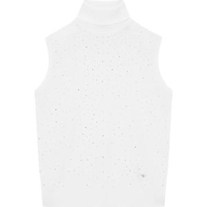 Emporio Armani, Dames, Tops, Wit, Maat: S Wol,