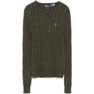 Polo Ralph Lauren - Julianna - Sweater - Canopy Olive - Katoen