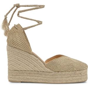 Castañer, Dames, Schoenen, Geel, Maat: 40 EU Jute,