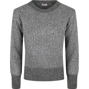 Herno, Dames, Truien, Grijs, Maat: S Wol,