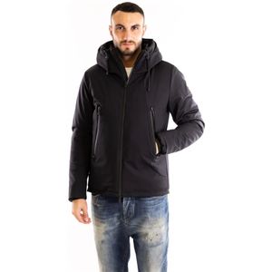 People of Shibuya, Heren, Mantels, Zwart, Maat: M Leer,