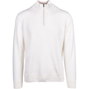 Eleventy, Heren, Truien, Wit, Maat: 2XL Kasjmier,