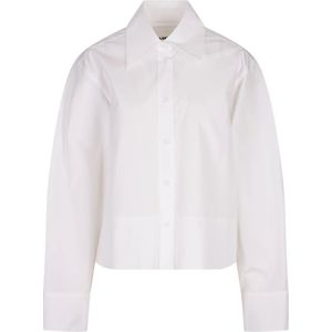 Jil Sander, Dames, Blouses & Shirts, Wit, Maat: S Katoen,