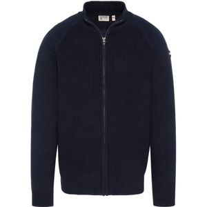 Schott Nyc, Heren, Truien, Blauw, Maat: S Katoen,