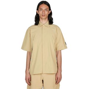 The North Face, Heren, Overhemden, Beige, Maat: L Polyamide,