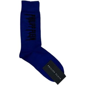 Philipp Plein, Heren, Ondergoed, Blauw, Maat: S Katoen,