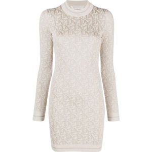 Palm Angels, Dames, Jurken, Wit, Maat: M