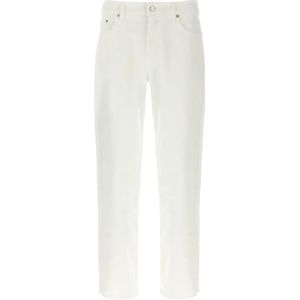 Department Five, Heren, Jeans, Wit, Maat: W31 Katoen,
