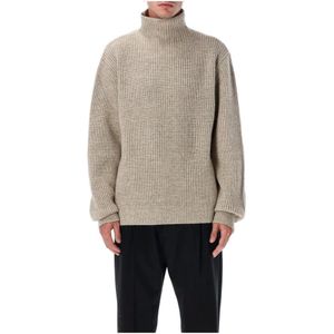 Lemaire, Heren, Truien, Beige, Maat: M