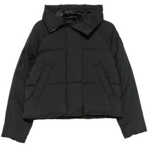 Canada Goose, Dames, Jassen, Zwart, Maat: XS Polyamide,