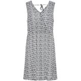 ICHI Jurk 'Marrakech'  donkerblauw / wit