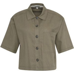 Barbour, Dames, Blouses & Shirts, Groen, Maat: S Katoen,