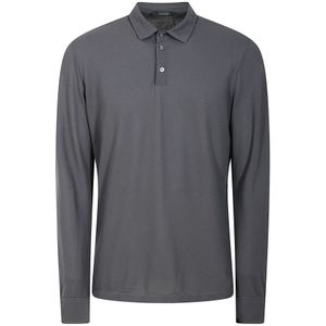 Zanone, Heren, Tops, Zwart, Maat: 3XL Katoen,